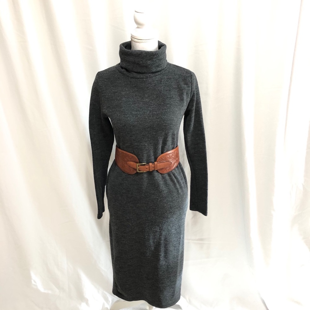 No Name Turtle Neck Midi Dress